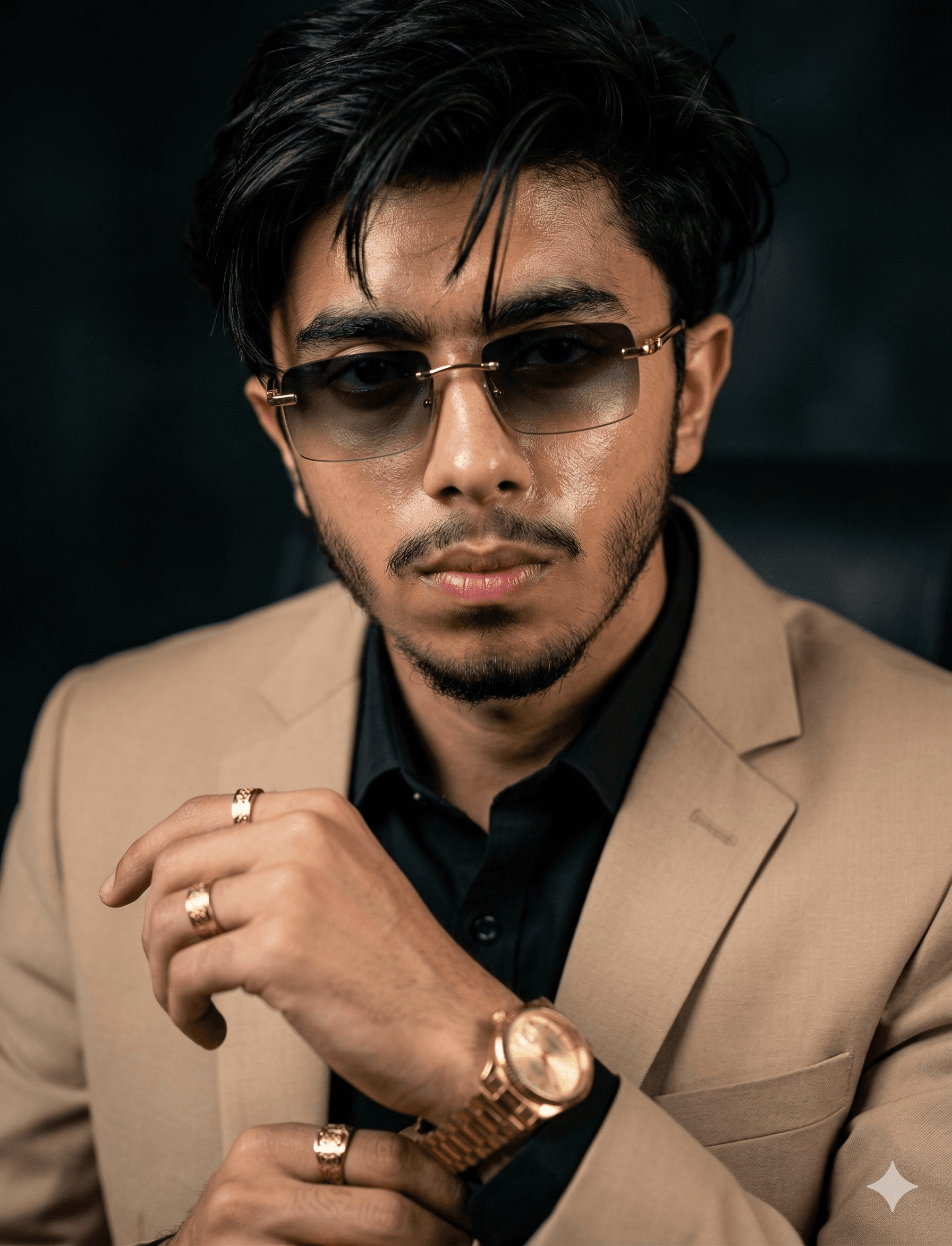 Villainous Glamour Portrait